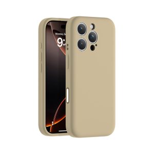 Silicone Flat Case Flush with Lens for iPhone