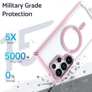 Transparent Magnetic Case for Samsung Phone - Image 5