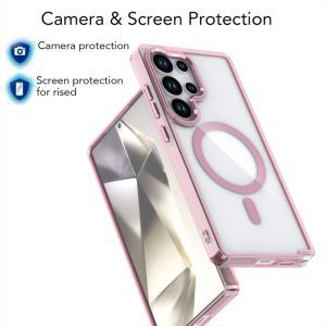 Transparent Magnetic Case for Samsung Phone - Image 4