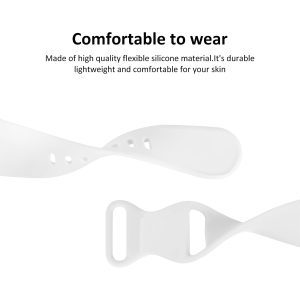 Soft Silicone Waterproof Band for Apple Watch - Image 3