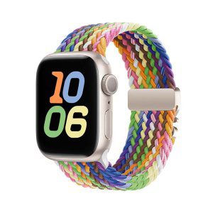 Braided Solo Loop Band Stretchable Design for Apple Watch