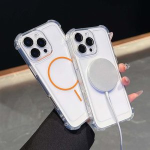 Transparent Hard PC Case with Lens Screen Protectors for iPhone - Image 3