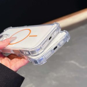 Transparent Hard PC Case with Lens Screen Protectors for iPhone - Image 6