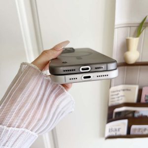 Frosted Frameless Case for iPhone - MagSafe Wireless Charging Compatible - Image 6