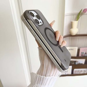 Frosted Frameless Case for iPhone - MagSafe Wireless Charging Compatible - Image 5