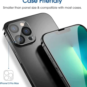 Mobile Phone Tempered Glass Screen Protector Camera Lens Films[2 Pack] - Image 3